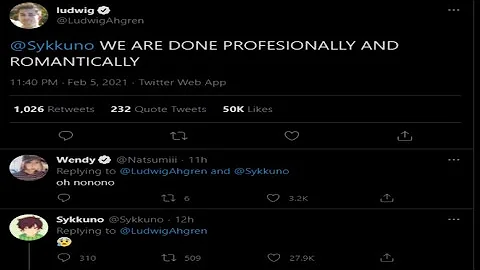 Ludwig Breaks Up With Sykkuno