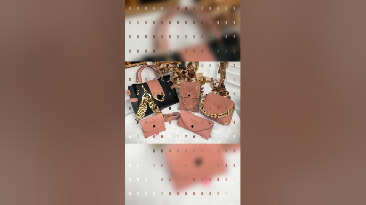 Restock Louis Vuitton 5 piece set with long strap and with long chain