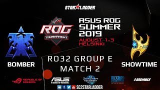 2019 Assembly Summer Ro32 Group E Match 2: Bomber (T) vs ShoWTimE (P)