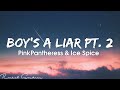 PinkPantheress &amp; Ice Spice - Boy’s a liar Pt. 2 (Lyrics)