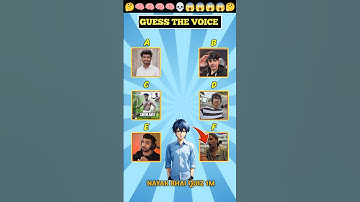 Guess The Voice 🗣️ Khachra | Memory Test Challenge #shorts #viralshorts #trending