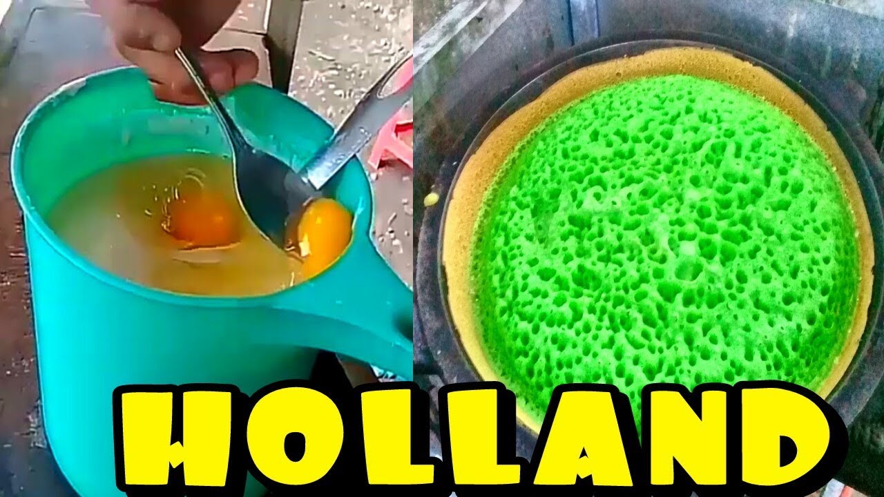Cara MUDAH membuat martabak manis/ TERANG BULAN (HOLAND) - YouTube