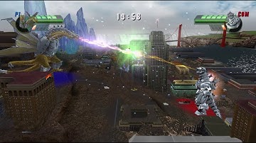 Godzilla Unleashed Overhaul - Mecha-King Ghidorah vs. Kiryu