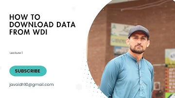 How to Download Data from World Development Indicators (WDI) | Step-by-Step Guide