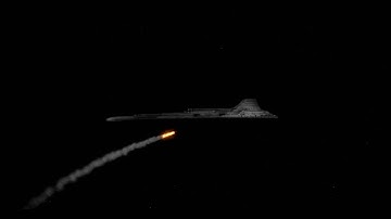 Blender Spaceship Explosion (720p HD)