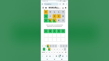 Find ALL the Wordle answers! (WordALL puzzle for 2 Aug 24) #speedsolving #wordle #puzzle