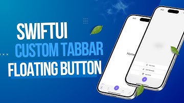 SwiftUI Custom Tab Bar with Floating Action Button