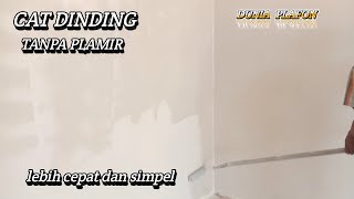 cat dinding tanpa plamir || lebih hemat