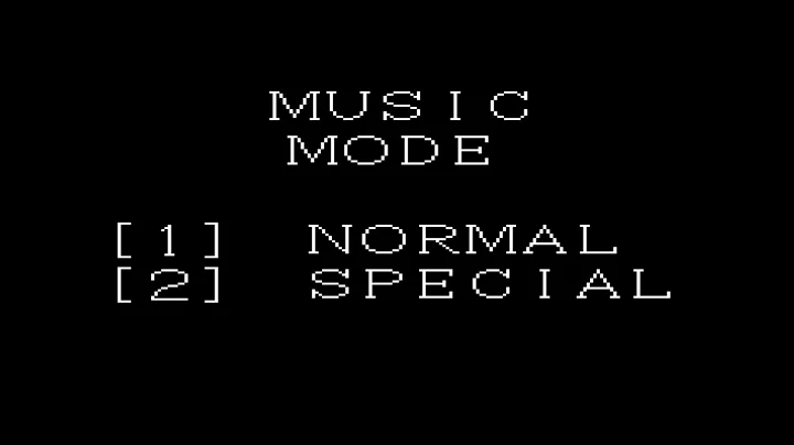 （単発PC88）ザ・スキーム（The Scheme）サウンド