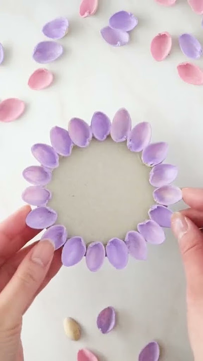 DIY Pistachio Shell Craft