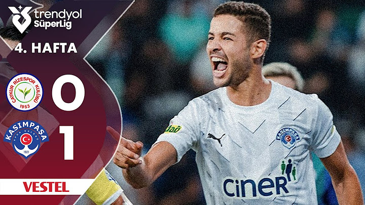Vestel | Çaykur Rizespor (0-1) Kasımpaşa - Highlights/Özet | Trendyol Süper Lig - 2024/25