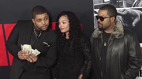Ice Cube and more at the Den of Thieves Premiere