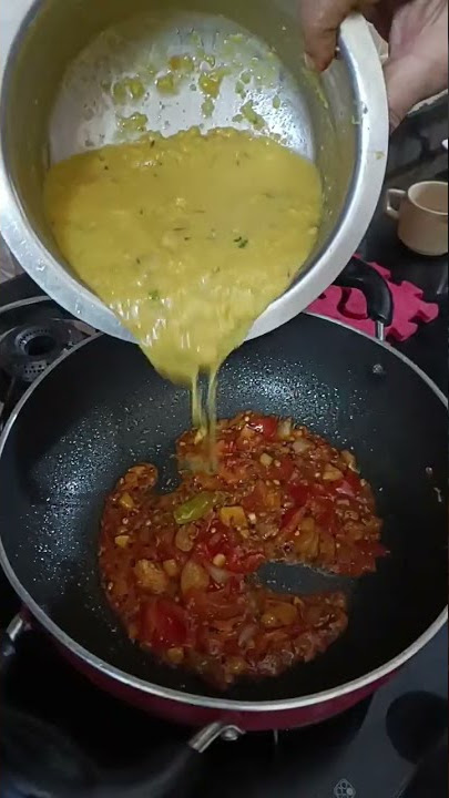LeftoverDal Makeover, Leftover Chana Dal Fry/Dal Tadka with Desi Ghee Dhaba Style Recipe,#subscribe