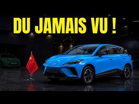 🚨 HISTORIQUE ! EN EUROPE LES VOITURES CHINOISES VIENNENT DE FRANCHIR UN CAP INQUIÉTANT !