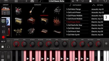 Jam 6 HQ app SampleTank PRO (iPad5 - Zé Osório)