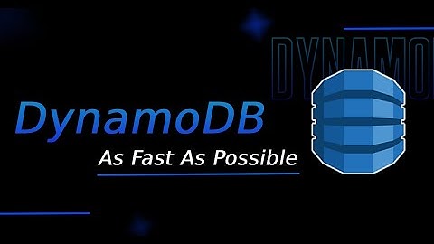 AWS DynamoDB - As Fast As Possible