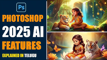 Photoshop Top AI Features Explained in Telugu