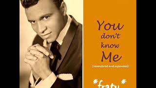 Video thumbnail of "Lenny Welch - You Dont Know Me"