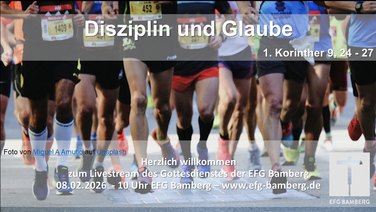Gottesdienst EFG Bamberg 08.02.2026 Livestream