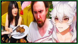 I Made Asmongold Eat My $2 Steak... | Emiru React