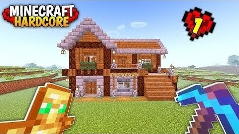 I Survived 100 Days In Minecraft PE Hardcore!