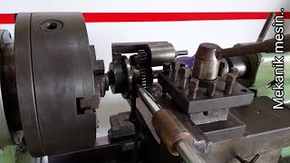 How to cut a quarter circle to install crankshaft bearing housing