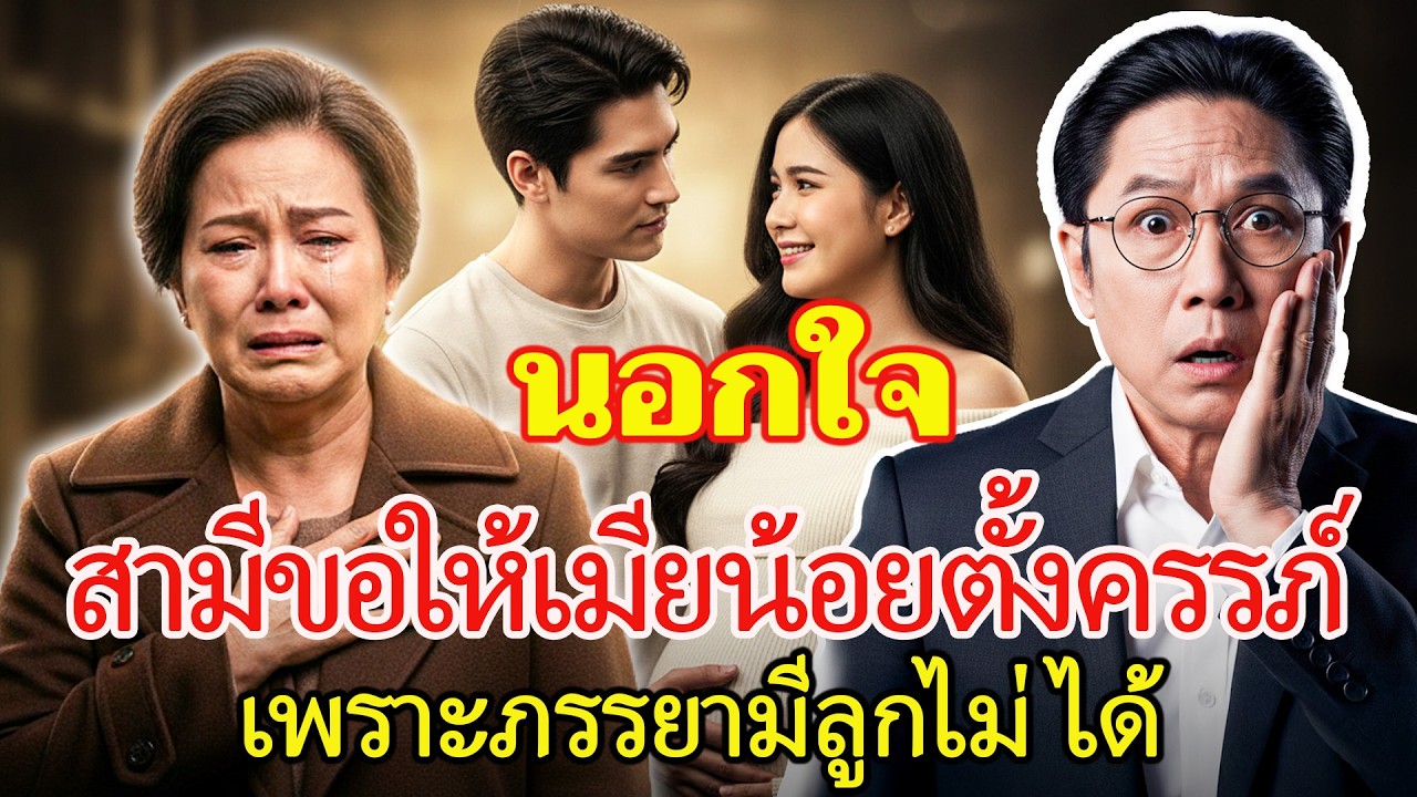 สามีนอกใจให้เมียน้อยตั้งครรภ์แทน เพราะแต่งงานกันมา 6 ปีแล้วแต่ภรรยายังไม่มีลูก