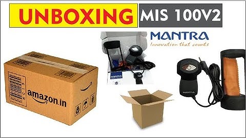 Unboxing || Mantra Iris Scanner Device MIS 100v2 || Unboxing Video || Amazon... 2021