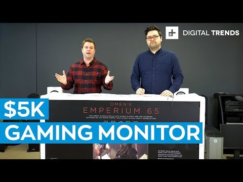 Unboxing: HP Omen X Emperium 65" 4K HDR Gaming Monitor