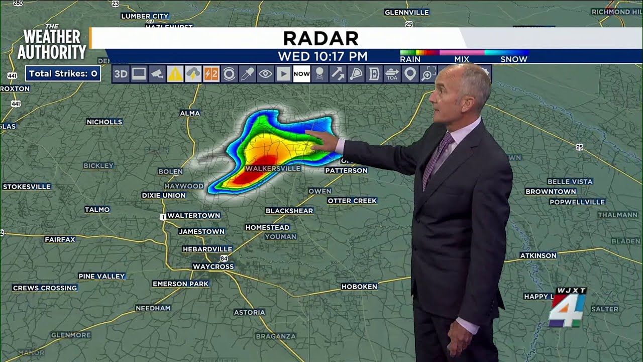 A few showers tonight, Shorter and warmer days ahead - YouTube