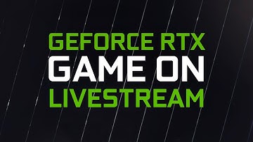 NVIDIA GeForce RTX: Game On Livestream - CES 2021