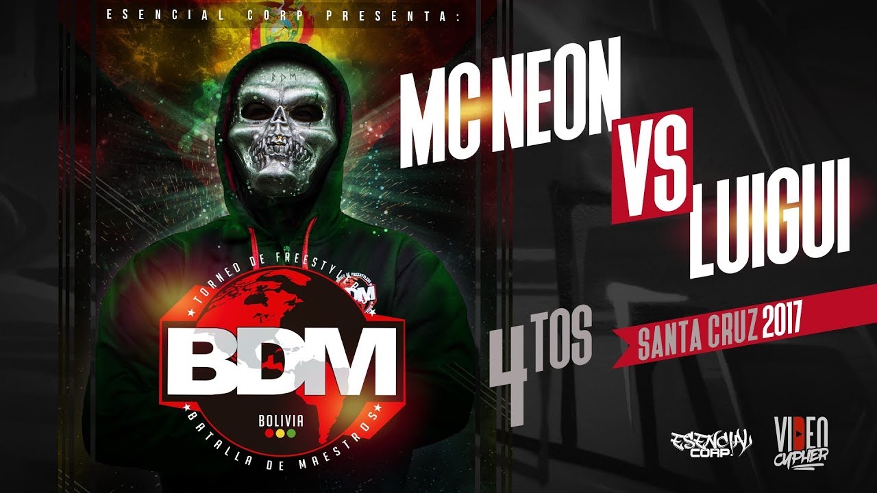 rap song 2019 CLASIFICATORIA BDM /MC NEON VS LUIGUI /4TO DE FINAL /SANTA CRUZ