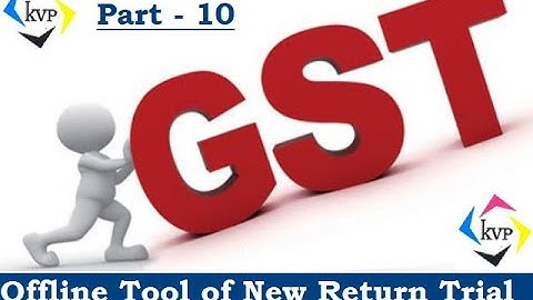 Part 10 Demo to Create Profile and fill details in GST ANX 1 of New GST Return Trial in Hindi