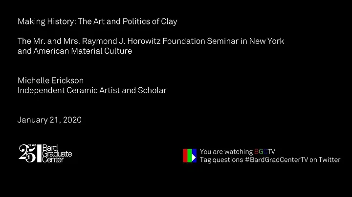 Lecture  Making History: The Art and Politics of C...