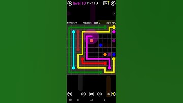 How To Solve Flow Free Purple Pack Level 10 11x11 Hard Board Walk Through Solution Walkthrough