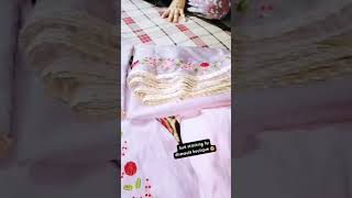 Organza Punjabi suit stitch by dhanaula boutique