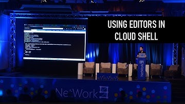 Using Editors in Cloud Shell