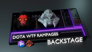 DotaWTF Rampages - Backstage. РУС субтитры. Dota 2 SFM,UE4.