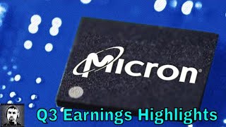 Highlight Video: 💾 Micron (MU) Q3 Earnings Report Coverage 💵