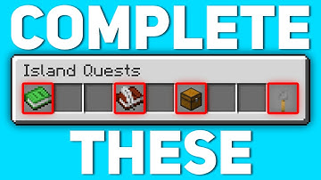 You NEED to Complete These in Minecraft Skyblock | Cosmic Sky