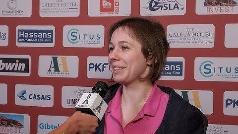 Round 6 Gibraltar Chess post-game interview with Mariya Muzychuk
