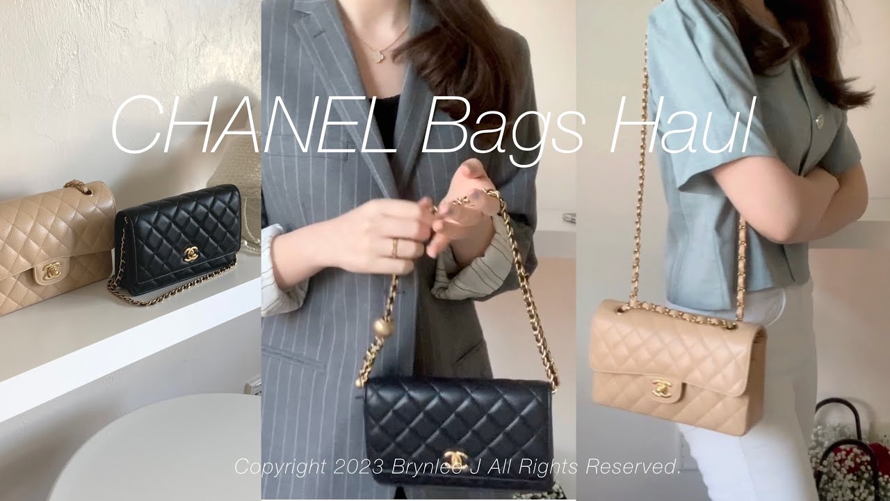 CHANEL 23k cf small gold ball black 23k golden ball mini #chanel