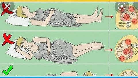 Wrong sleeping positions in Pregnancy harm fetus| Best way to sleep during Pregnancy