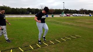 Charlie Power Tight End Workout | Cedar Park, TX by Jeff Power TV Productions JPTV 125 views 1 year ago 3 minutes, 12 seconds