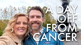 NEEDED A BREAK FROM CANCER… SO WE RODE A STEAM TRAIN!