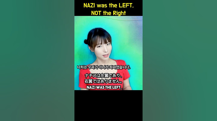 Nazi was the Left, NOT the Right
