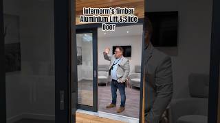 Our Best Selling Product - The Internorm lift and slide door! #internorm #slidingdoors
