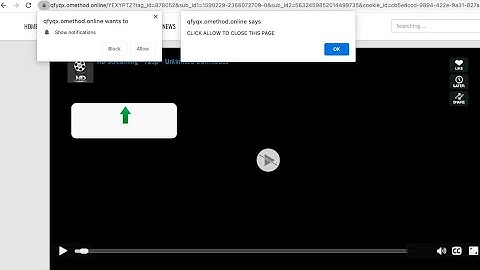 Omethod.online web push notifications (removal guide).