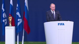 Vladimir Putin I Would Like To Express Special Thanks To Gianni Infantino