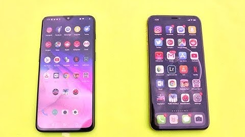 OnePlus 6T vs iPhone XS Max Speed Test Comparison